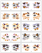 Eye Corner Stickers for Masquerade Makeup – Elegant & Chic