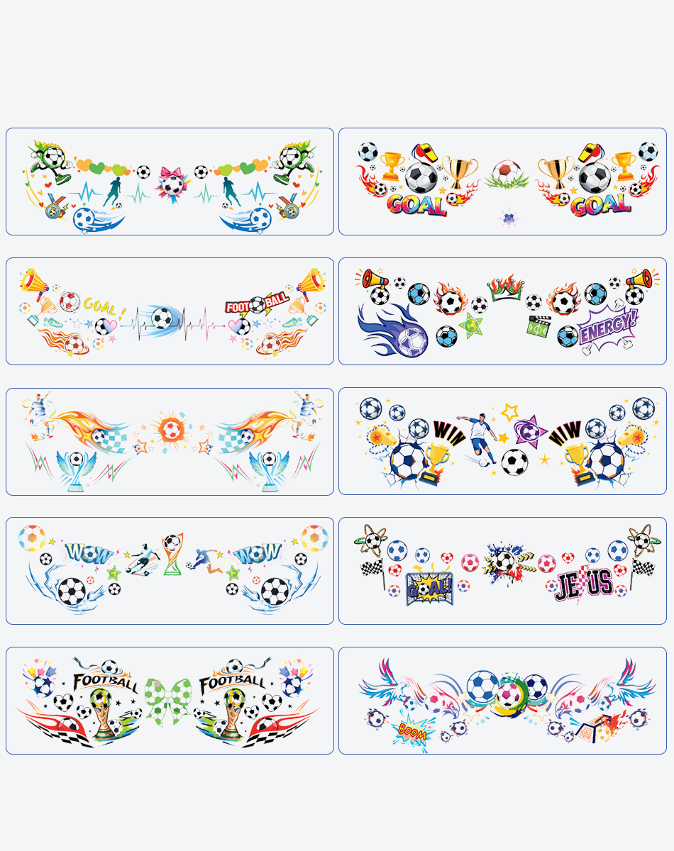 World Cup Fan Flair（10 pieces）
