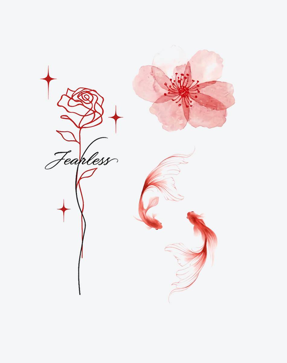 Fearless Bloom & Flow（3 pieces）