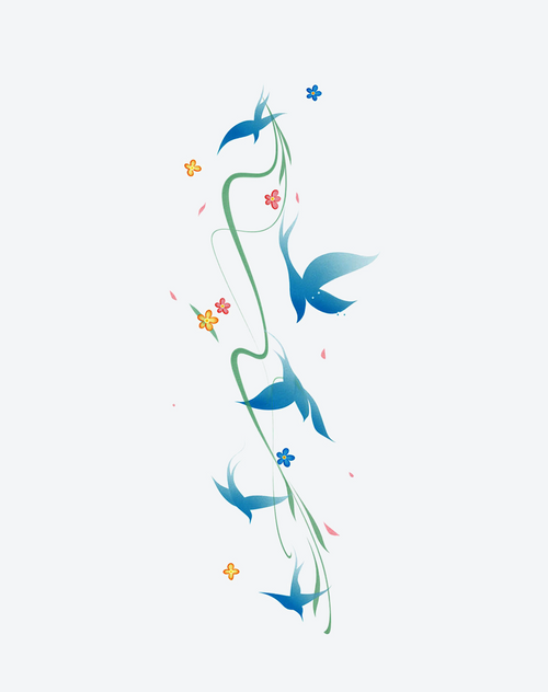 Ascending Spirit Tattoo Uplifting Design