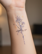 Iris of Light Tattoo Temporary Art