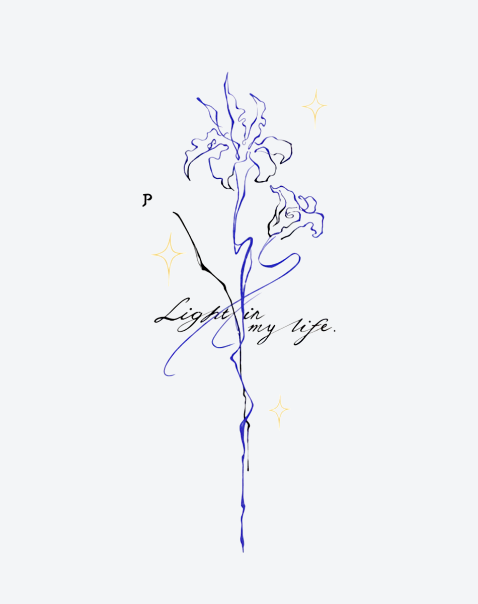 Iris of Light Tattoo Elegant Design
