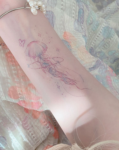 Stardust Jelly Tattoo Temporary Art