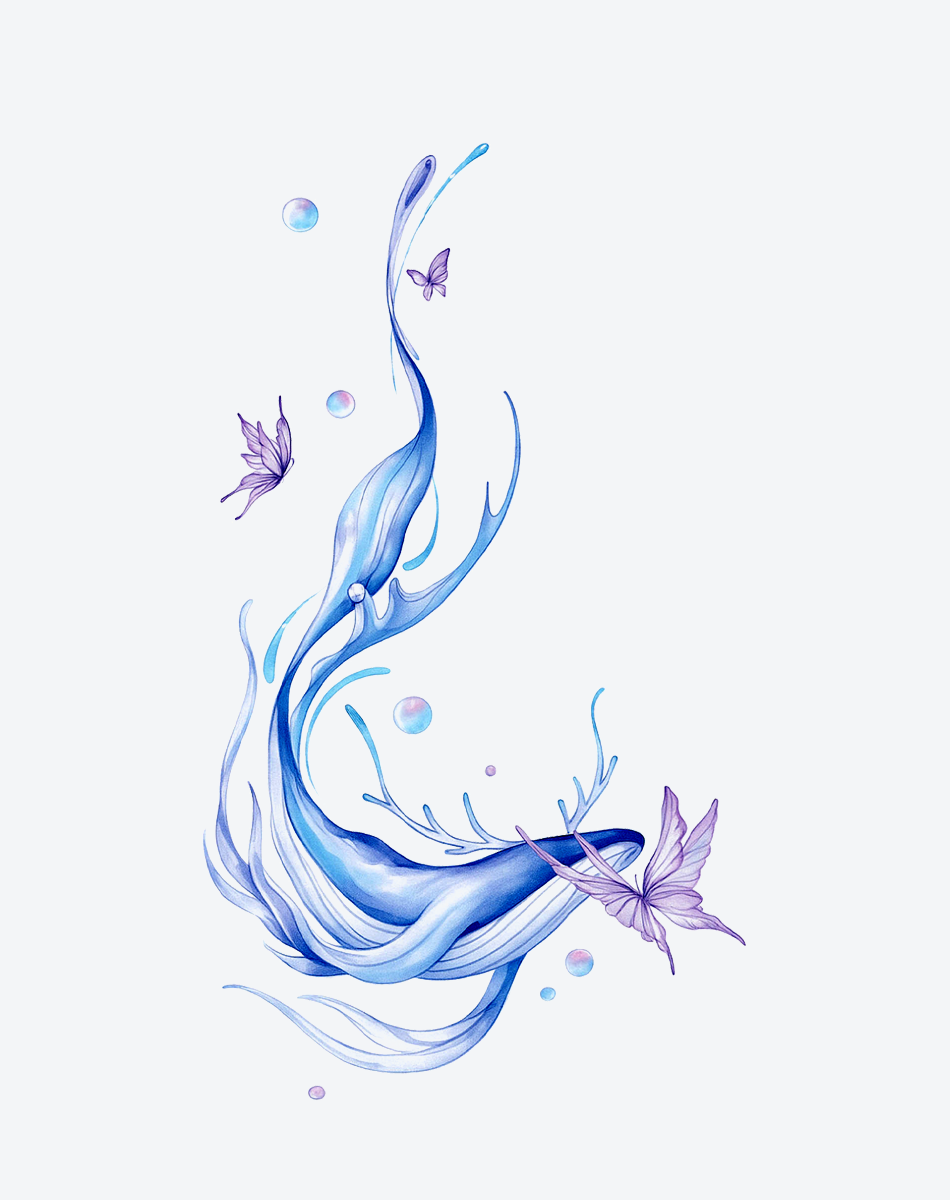 Whale Song Tattoo Serene Design