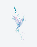 Ethereal Bloom Tattoo Delicate Design