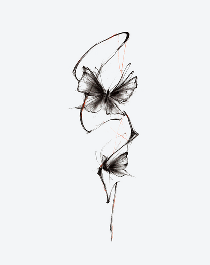 Chrysalis Ascent Tattoo Symbolic Design