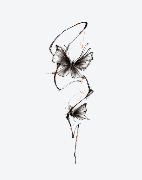 Chrysalis Ascent Tattoo Symbolic Design