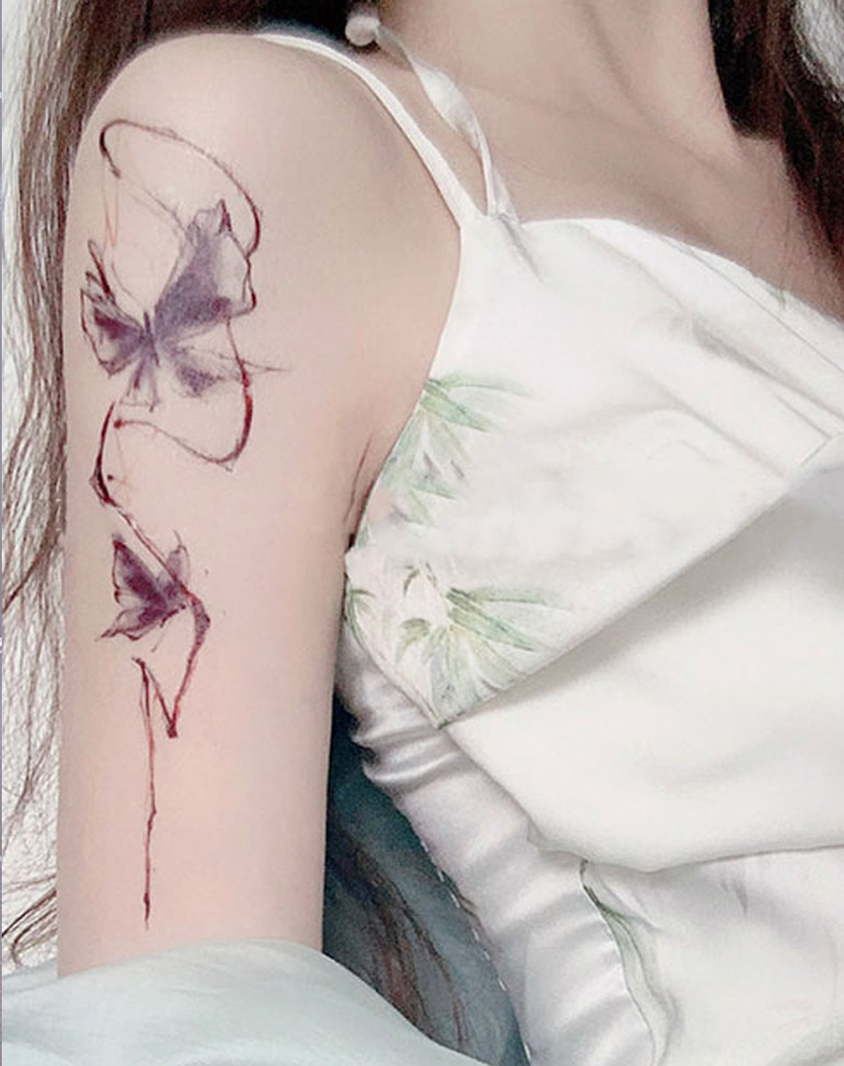 Chrysalis Ascent Tattoo Temporary Art