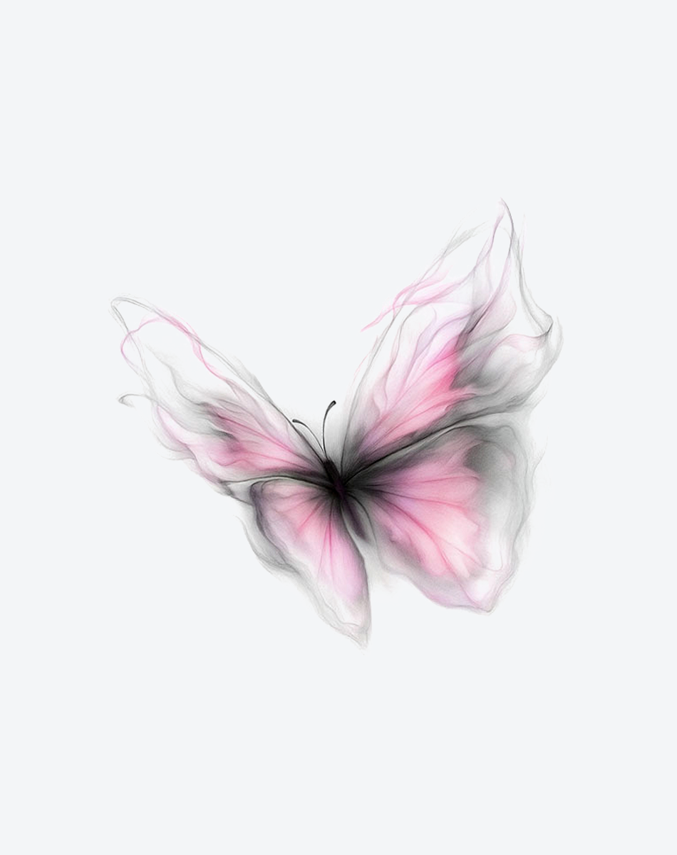 Petal Wing Tattoo Delicate Design