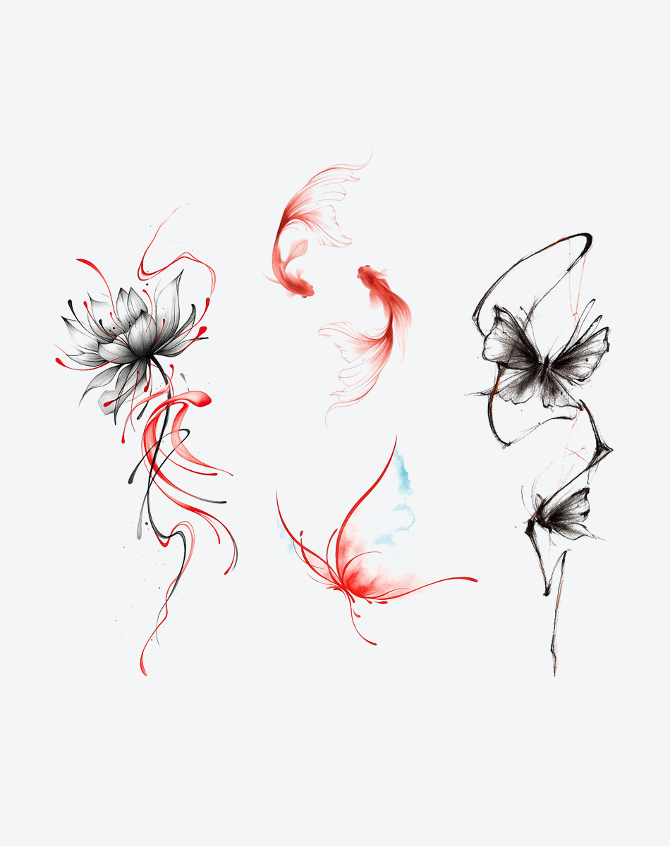 Ink & Ember Spirit（3 pieces）