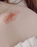 Cherry Blossom Blush Tattoo Temporary Art