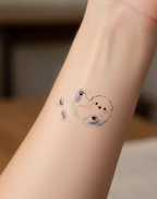 Arctic Otter Tattoo Temporary Art
