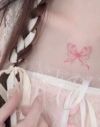 Flutter Bow Tattoo Temporary Art