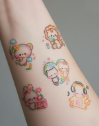 Pixel Pals Tattoo Temporary Art