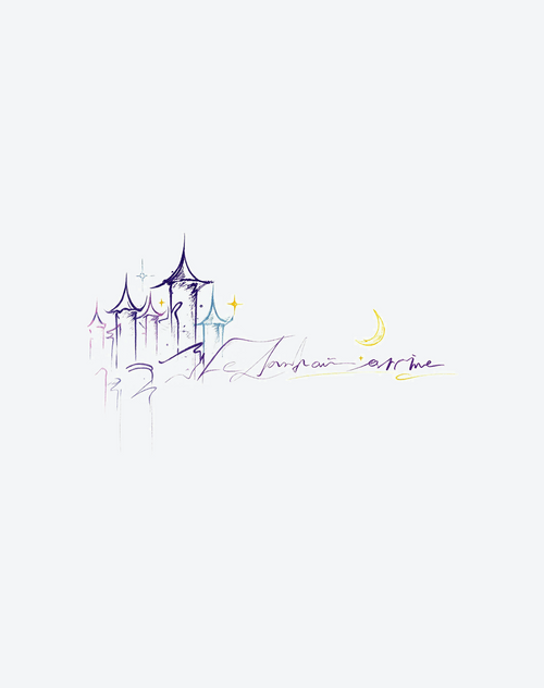Starfall Castle Tattoo Magical Design