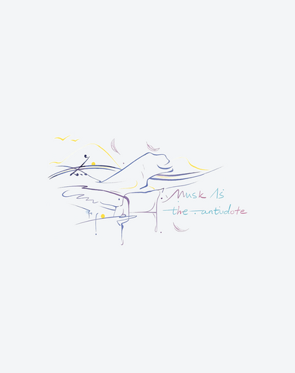 Music is the Antidote Tattoo Musical Design