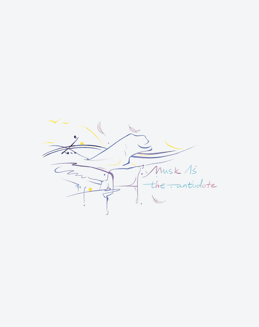 Music is the Antidote Tattoo Musical Design