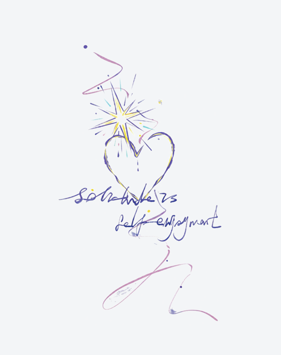 Self-Judgment Star Tattoo Reflective Design