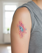 Cosmic Whimsy Tattoo Temporary Art