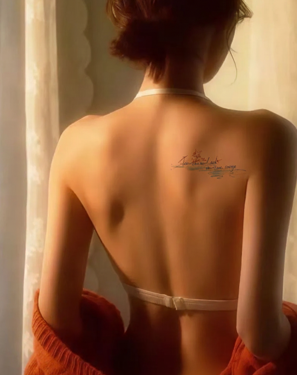 Written in the Stars Tattoo Temporary Art