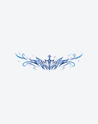 Frost Crown Tattoo Icy Elegant Design