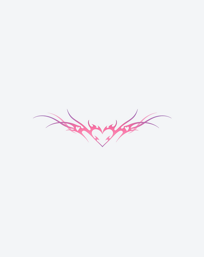 Heart's Desire Tattoo Romantic Design
