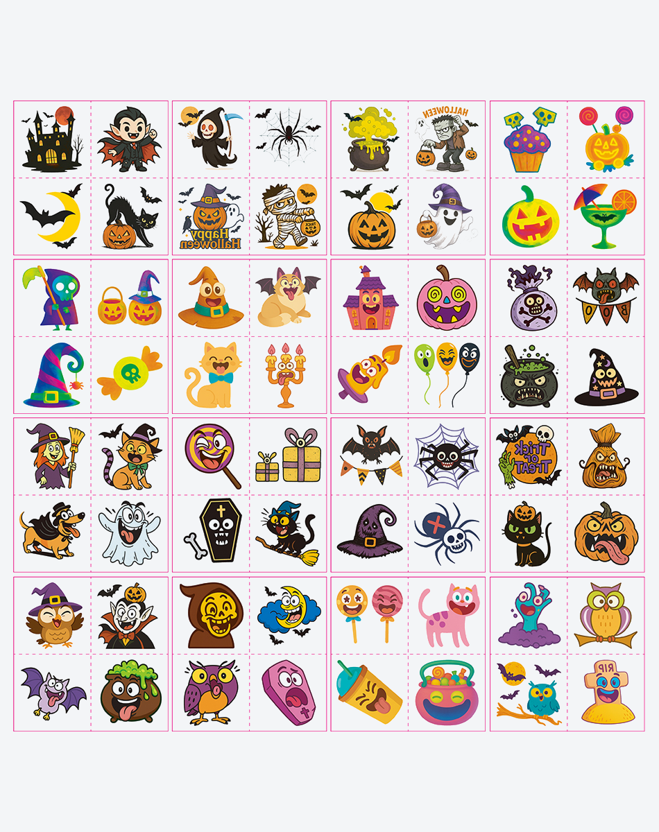 Kids Halloween Tattoos | Non-Toxic Party Tattoos