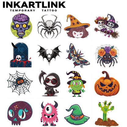 Halloween cute tattoo stickers 2