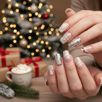 Crystal Christmas Embossed Decal