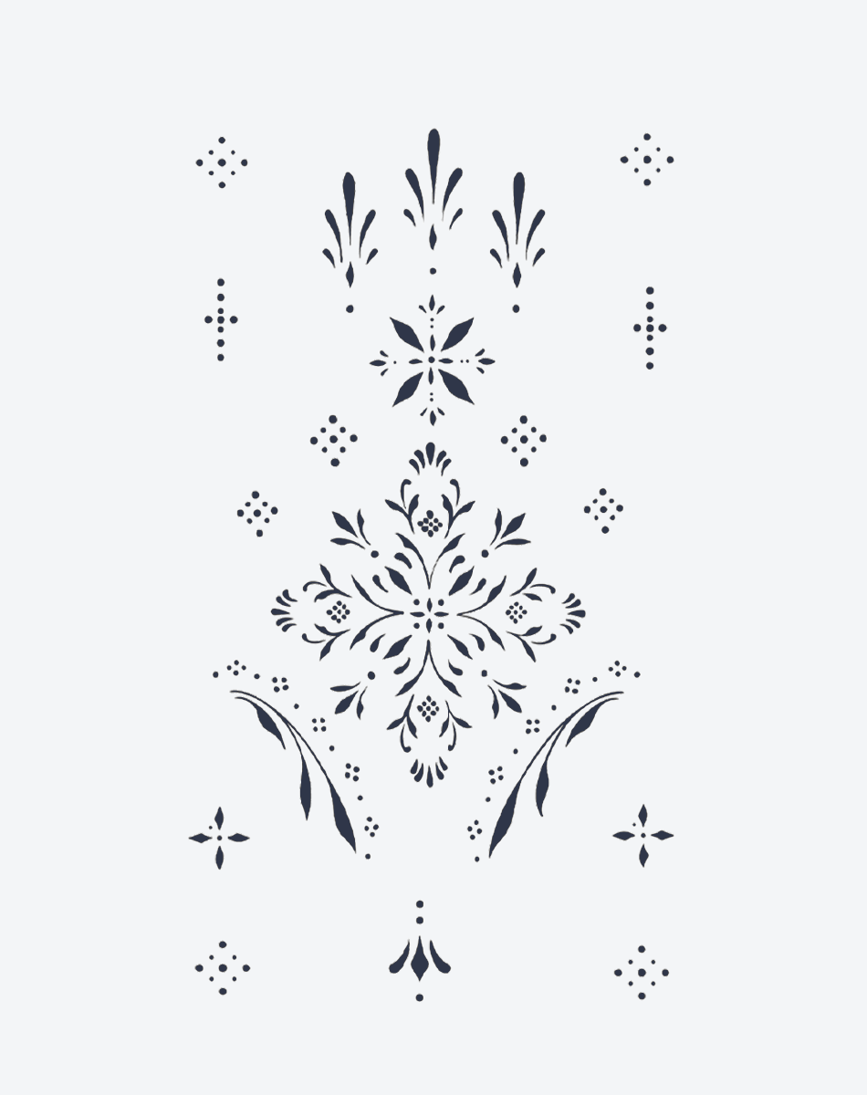 Mandala Tattoo: Ornate Floral Temporary Decal