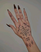 Ornate Tattoo: Large Floral Mandala Body Art