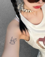 Kanto Classics Tattoo Stickers for Classic Looks