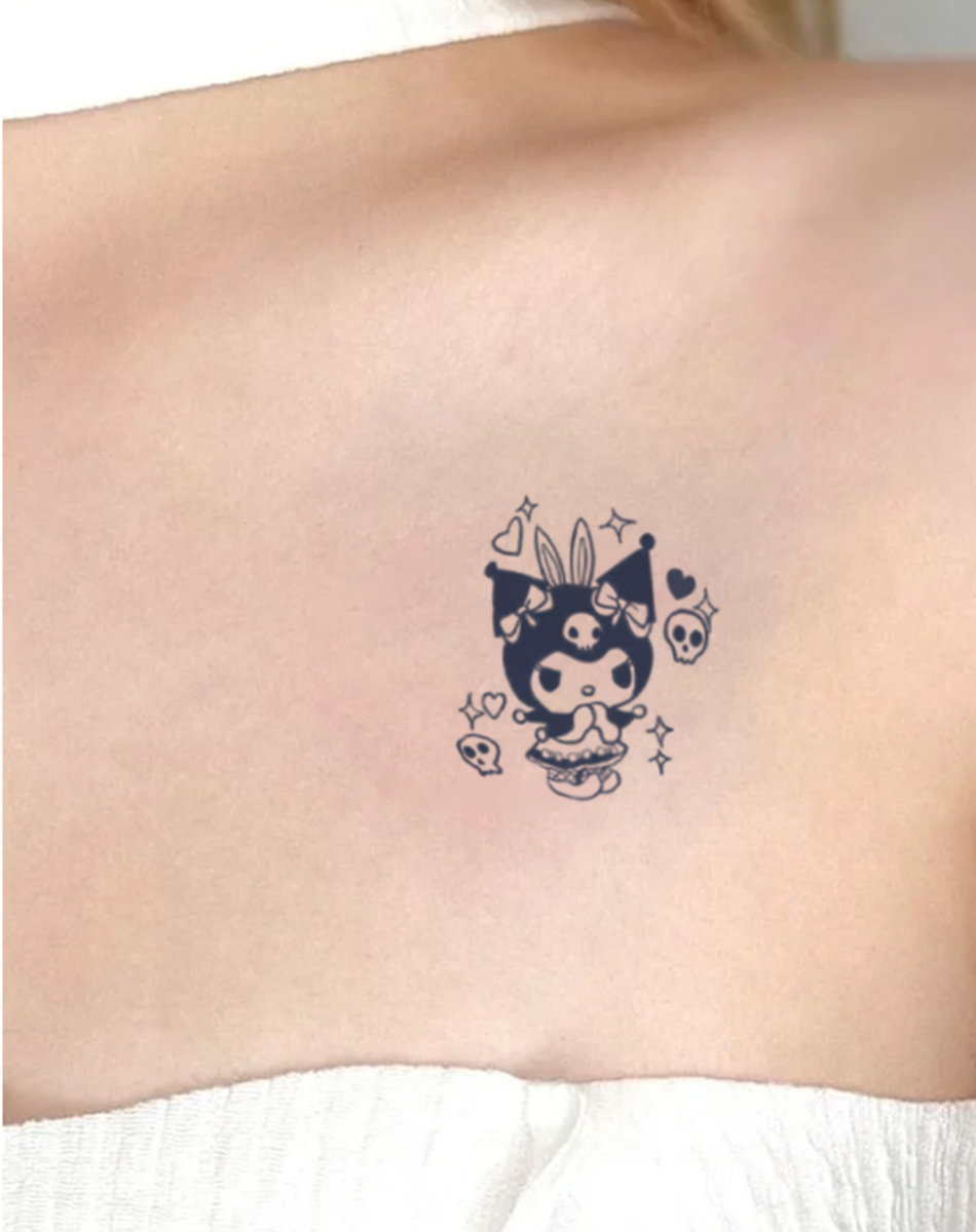 Kuromi's Antics Tattoo Temporary Art