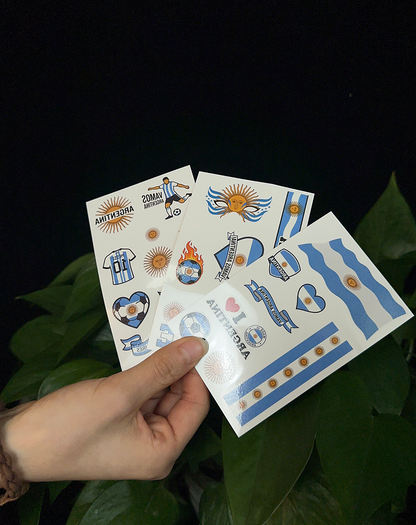 Argentine Fanatic Tattoo Pack