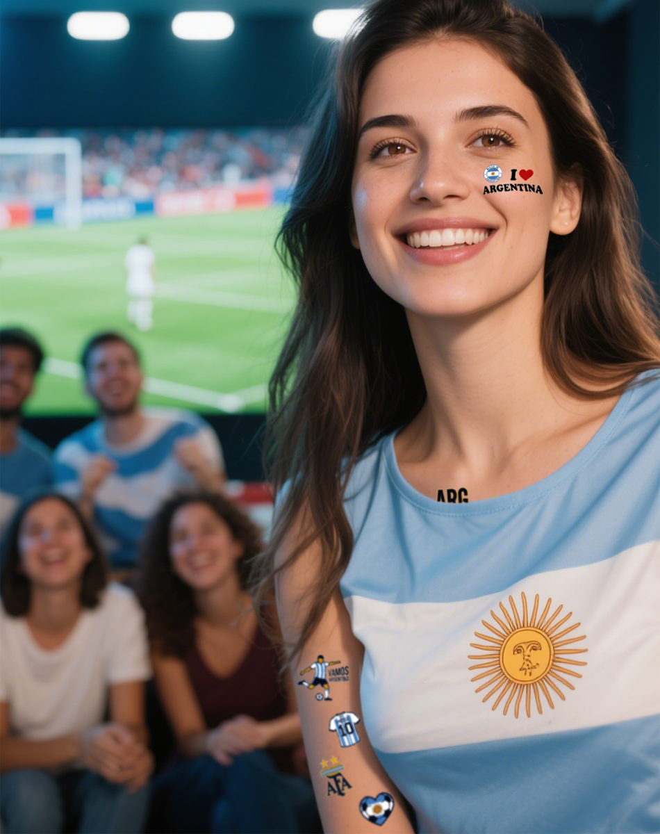 Argentine Fanatic Tattoo Pack
