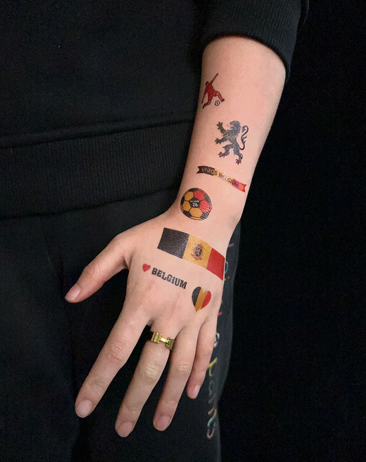 Belgian Fanatic Tattoo Pack