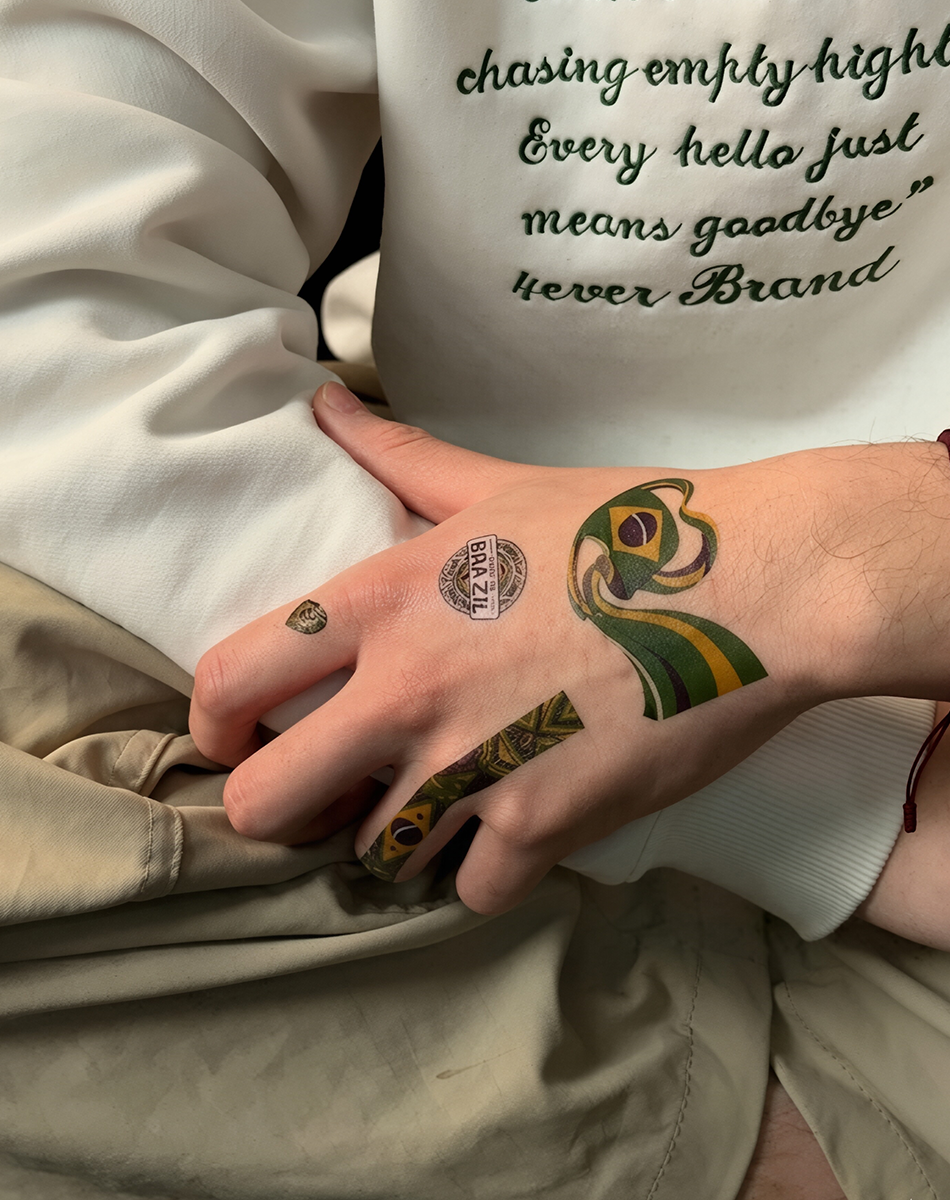 Brazil Fanatic Tattoo Pack