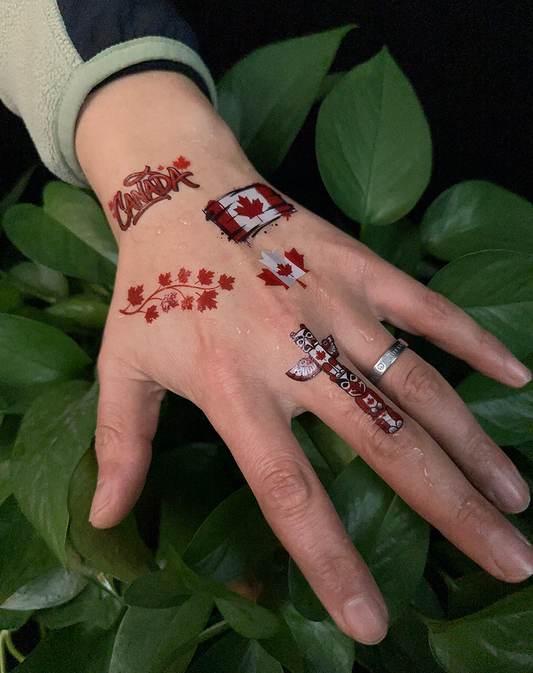 Canada Fanatic Tattoo Pack