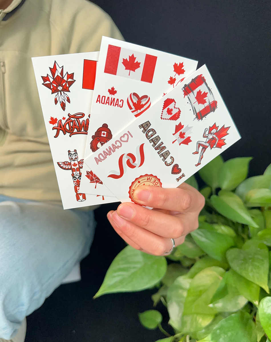 Canada Fanatic Tattoo Pack