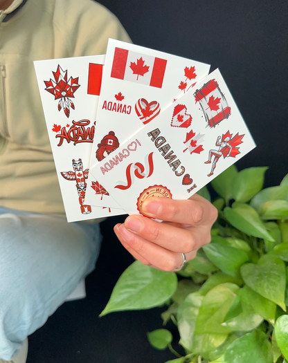 Canada Fanatic Tattoo Pack