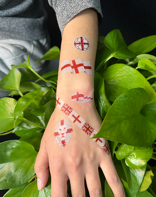 England Fanatic Tattoo Pack