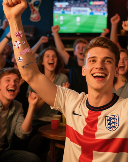 England Fanatic Tattoo Pack