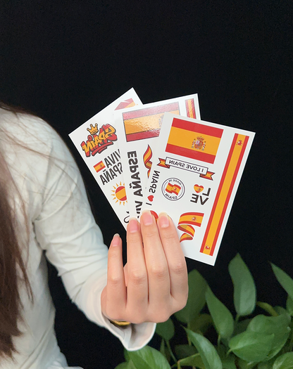 Spain Fanatic Tattoo Pack