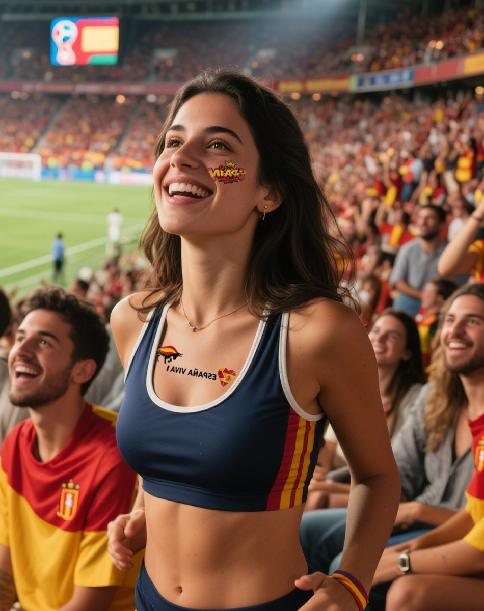 Spain Fanatic Tattoo Pack