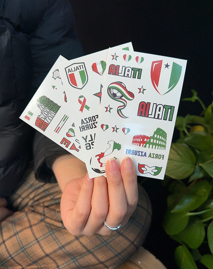 Italy Fanatic Tattoo Pack