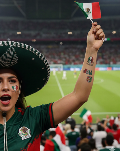 Mexico Fanatic Tattoo Pack