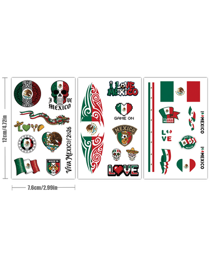 Mexico Fanatic Tattoo Pack
