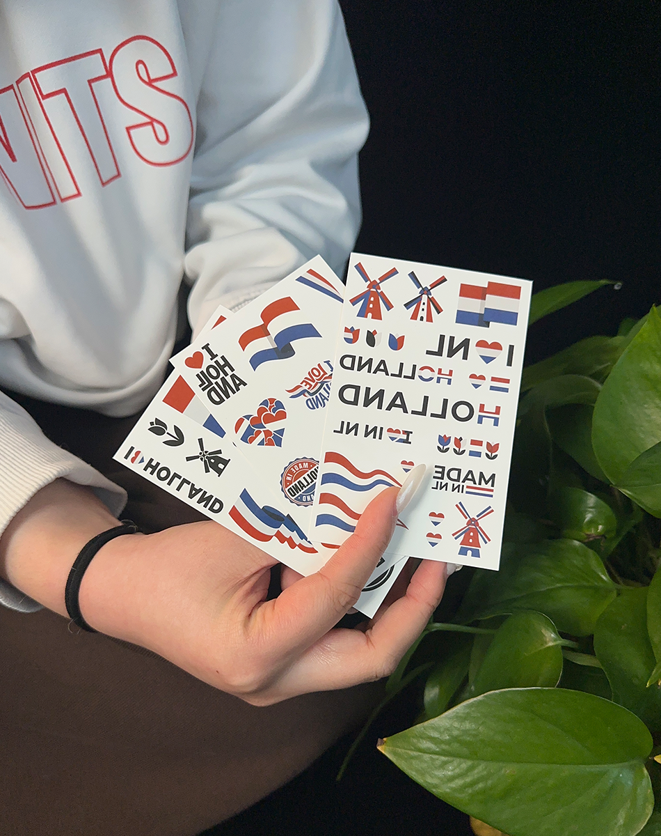 Netherlands Fanatic Tattoo Pack