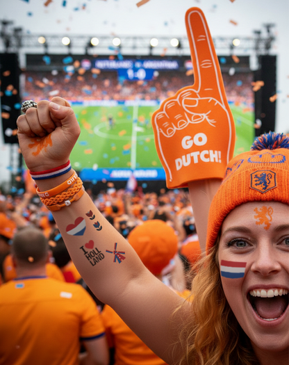 Netherlands Fanatic Tattoo Pack