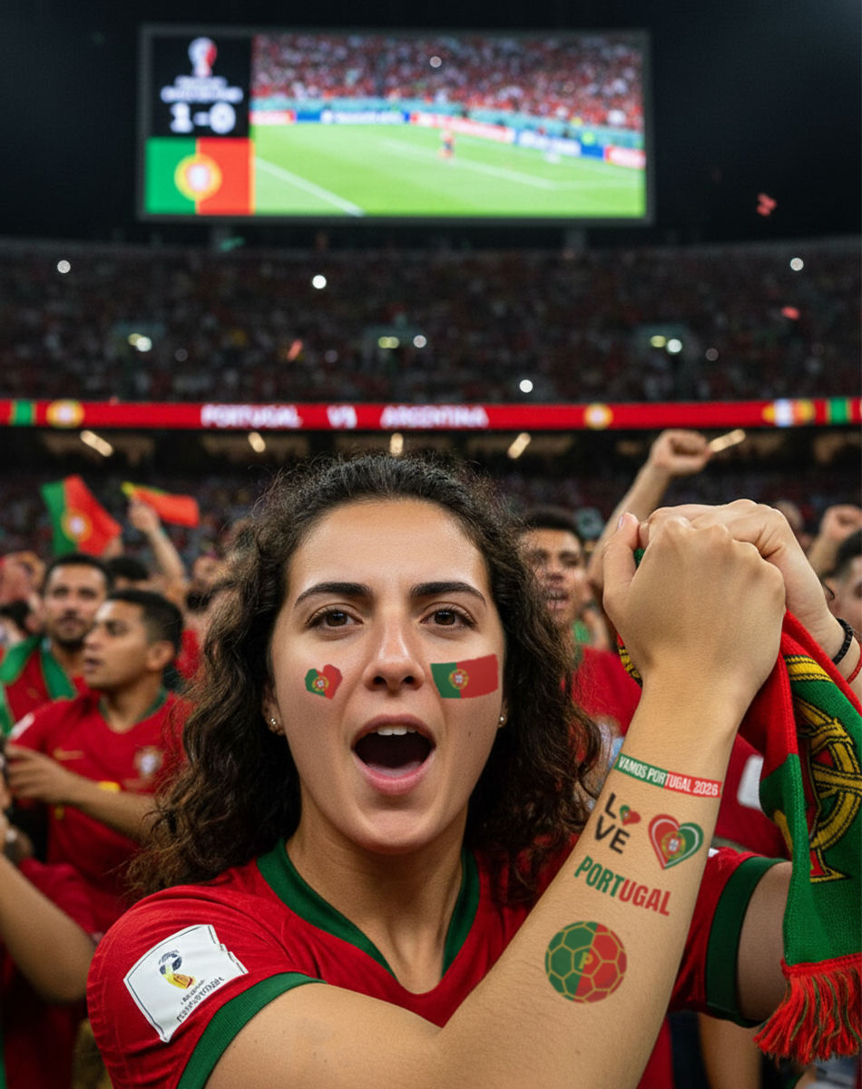 Portuga Fanatic Tattoo Pack